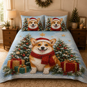 Christmas Corgi Quilt Set – additional view 1