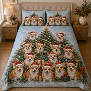 Christmas Corgi Quilt Set – additional view 1