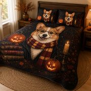 Corgi Halloween Quilt Set – additional view 1