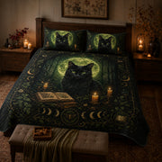 Black Cat Moonlight Quilt Set – additional view 2