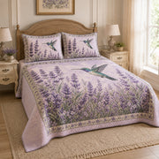 Hummingbird Lavender Field Quilt Set – additional view 2