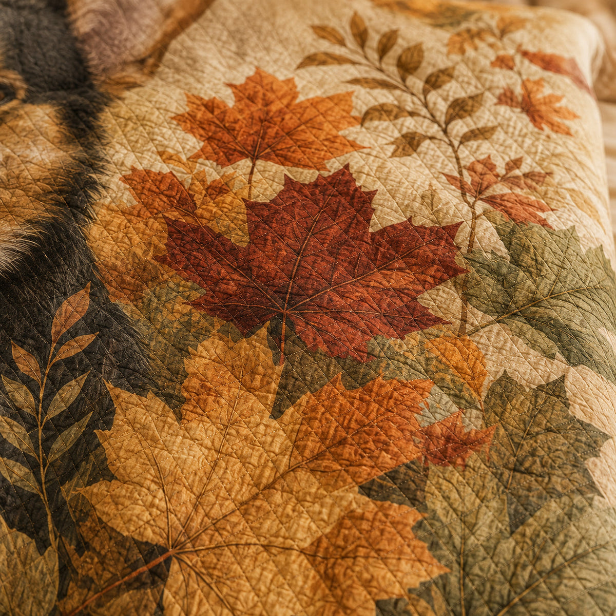 Corgi Fall Quilt Set – additional view 3