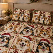 Christmas Corgi Quilt Set – additional view 3