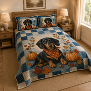 Dachshund Fall Quilt Set – additional view 3