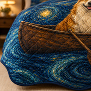 Corgi Starry Night Quilt Set Gift – additional view 3