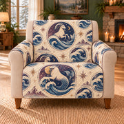 Capricorn Wave Cameos sofa cover armchair