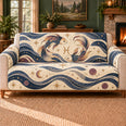 Zodiac Sofa Cover, Pisces Twin Fish Current, Decor, Gift for Science Lovers