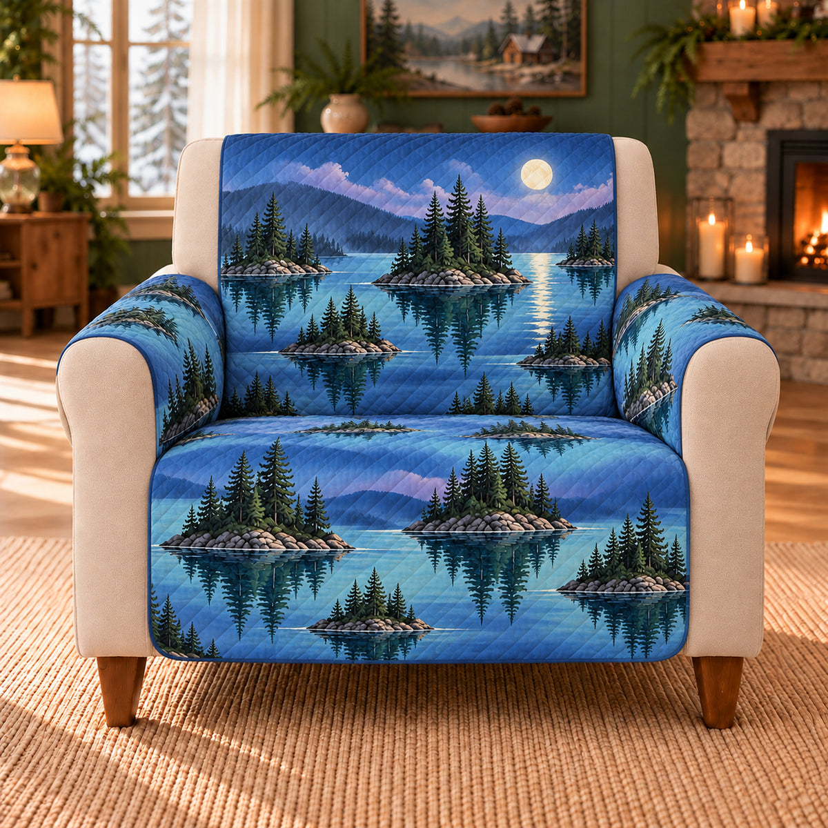 Mirror Lake Islands sofa cover armchair