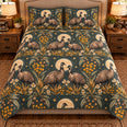 Emu Moonlit Folk Farm Quilt Set, Farmhouse Bedding Gift for Animal Lovers