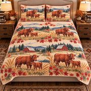 Ox Nursery Storybook quilt set — front view