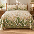 Lily of the Valley Quilt Set, Gift for Lily of the Valley Lovers, Garden Gift