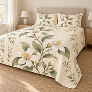 Orange Blossom quilt set right angle