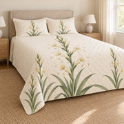 Tuberose quilt set left angle