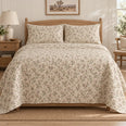 Joshua Tree Bloom Quilt Set, Ditsy Floral Bedding, Gift for Desert Flower Lovers