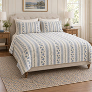Borage quilt set left angle view