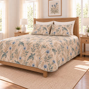 Warm sand sea turtle and sea holly quilt set right angle