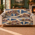 Cancer Tidepool Rhythm Sofa Cover, Zodiac Decor, Gift for Cancer Birthdays