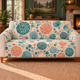 Cellular Bubble Mosaic Sofa Cover, Biology Decor, Gift for Biology Lovers