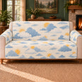 Cloud Shape Scatter Sofa Cover, Weather Decor, Gift for Weather Enthusiasts
