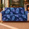 Comb Jelly Oval Rhythm Sofa Cover, Deep Sea Decor, Gift for Marine Life Lovers