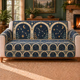 Constellation Arch Frieze Sofa Cover, Night Sky Decor, Gift for Stargazers