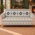 Crystal Lattice Bands Sofa Cover, Science Decor, Gift for Chemistry Lovers