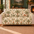 Cycad Dino Trellis Sofa Cover, Prehistoric Decor, Gift for Dinosaur Lovers