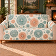 Diatom Rosette Toss Sofa Cover, Biology Decor, Gift for Biology Lovers