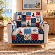 Cotton Field Tractor Quilt Set, Farmhouse Gift for Farmers and Cotton Lovers — alternate AI mockup