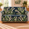Lily of the Valley Quilt Set, Botanical Gift for Lily of the Valley Lovers