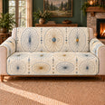 Field Line Ovals Sofa Cover, Science Decor, Gift for STEM Enthusiasts