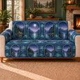 Fjord Moon Windows Sofa Cover, Night Sky Decor, Gift for Stargazers