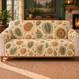 Fossil Excavation Tiles Sofa Cover, Prehistoric Decor, Gift for Dinosaur Lovers