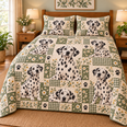 Dalmatian Heritage Patchwork Quilt Set