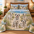 Dalmatian Coastal Morning Quilt Set