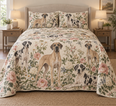 Great Dane Cottage Floral Quilt Set