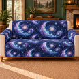 Galaxy Crescent Clusters Sofa Cover, Galaxy Decor, Gift for Cosmic Art Lovers