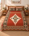 Desert Sage Medallion Quilt Set