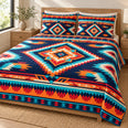 Ember Mesa Diamond Quilt Bedding Set - Southwest Decor & Housewarming Gift