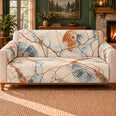 Ice Moon Fracture Lattice Sofa Cover, Planet Decor, Gift for Space Science Fans