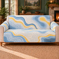 Isobar Contour Ribbons Sofa Cover, Weather Decor, Gift for Weather Enthusiasts