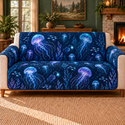 Lantern Organism Scatter sofa cover on a beige sofa