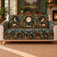 Moon Library Alcoves Sofa Cover, Reading Room Decor, Gift for Book Lovers