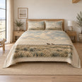 Oat Prairie Ride Horse Western Ranch Quilt Set