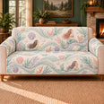 Pearl Orchard Waves Sofa Cover, Sea Fantasy Decor, Gift for Mermaid Lovers