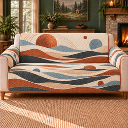 Planet Dune Rhythm Sofa Cover, Planet Decor, Gift for Space Science Fans