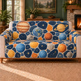 Planet Pebble Mosaic Sofa Cover, Planet Decor, Gift for Young Space Fans