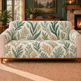 Pressed Seaweed Trellis Sofa Cover, Marine Decor, Gift for Ocean Lovers