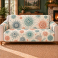 Radiolarian Lace Islands Sofa Cover, Biology Decor, Gift for Biology Lovers