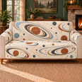 Ring Plane Arcs Sofa Cover, Planet Decor, Gift for Space Science Fans